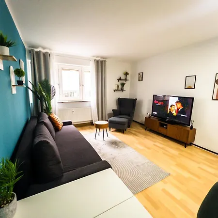 Zentrale Stadtwohnung Mit Kueche - Wifi I City Centre With Kitchen Ulm Extérieur photo